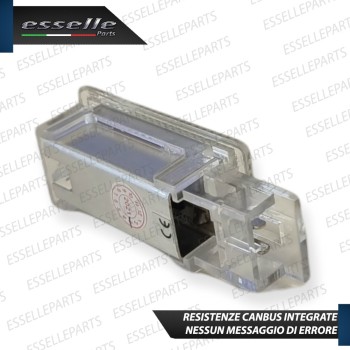 Coppia Placchette Vano Piedi POSTERIORE LED 6000K CANBUS per MERCEDES CLASSE A W176