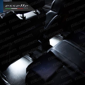 Coppia Placchette Vano Piedi POSTERIORE LED 6000K CANBUS per MERCEDES GLA X156