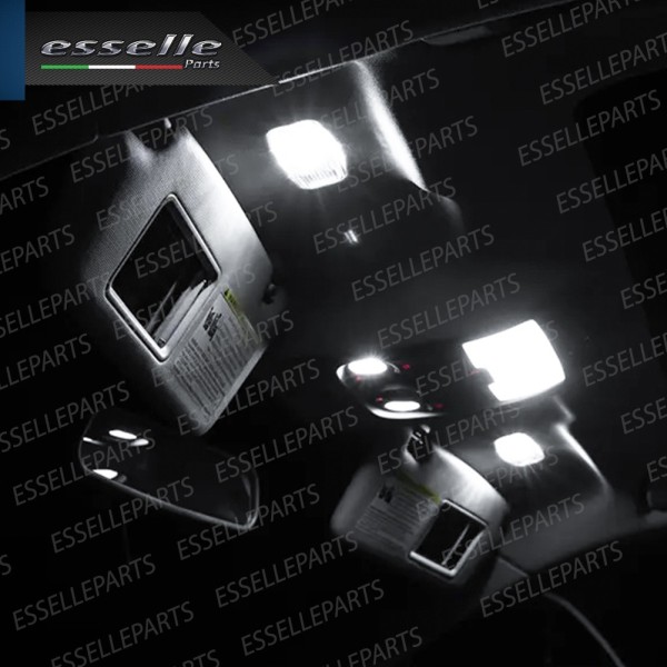 Coppia Placchette Alette Parasole LED 6000K CANBUS per MERCEDES CLASSE A W176