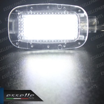 Coppia Placchette Alette Parasole LED 6000K CANBUS per MERCEDES CLASSE E W212