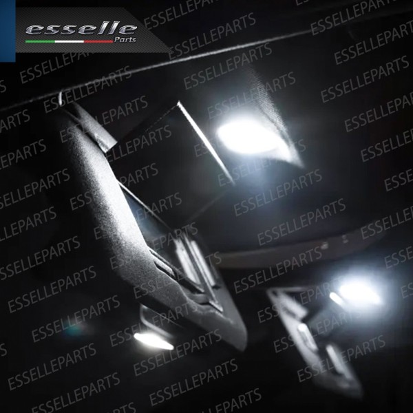Coppia Placchette Alette Parasole LED 6000K CANBUS per MERCEDES CLASSE B W246