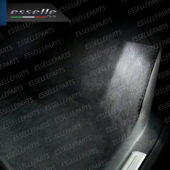 Coppia Placchette Vano Piedi LED 6000K CANBUS per MERCEDES CLASSE E W212