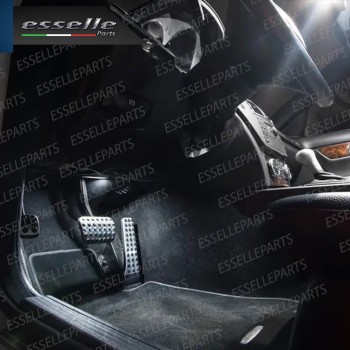 Coppia Placchette Vano Piedi LED 6000K CANBUS per MERCEDES CLASSE E W212