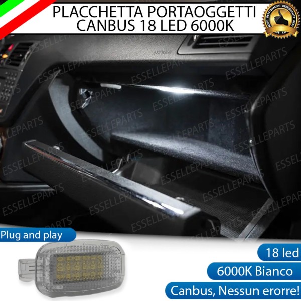 Placchetta Vano portaoggetti 18 LED