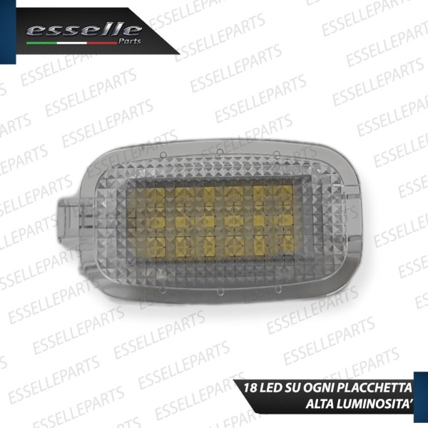 Placchetta Vano portaoggetti 18 LED MERCEDES CLASSE C W204