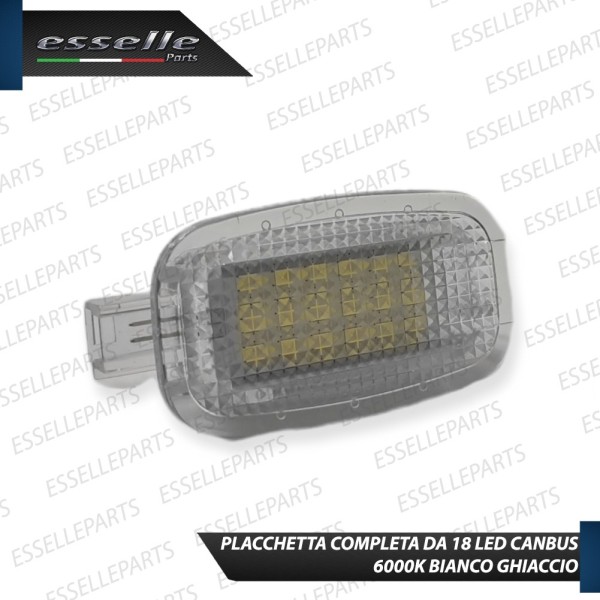 Placchetta Vano portaoggetti 18 LED PER MERCEDES SLK R172