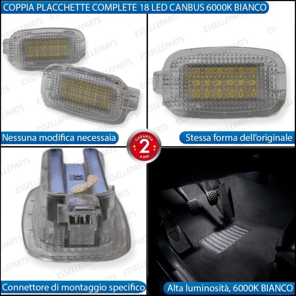 KIT LED INTERNI Mercedes Classe A W176 Conversione Completa + Luci Vano  Piedi EUR 28,90 - PicClick IT