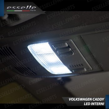 Kit LED interni Completo 6000K bianco Canbus Per Vw Caddy MK3