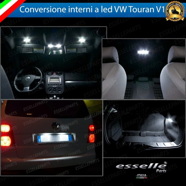 Led interni + Targa VW Touran V1