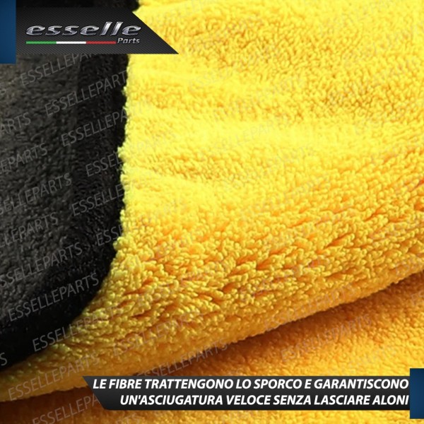 SET 2 PANNI IN MICROFIBRA ANTI ALONI ANTI GRAFFIO PER INTERNI ED ESTERNI
