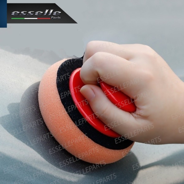 SET 5 TAMPONI PER LUCIDATURA CARROZZERIA MANUALE DIAMETRO 85MM ERGONOMICO