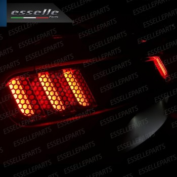 2 Pellicole Adesiva Nido D'Ape Nero Lucido Fari 30 X 47 Cm Per Auto