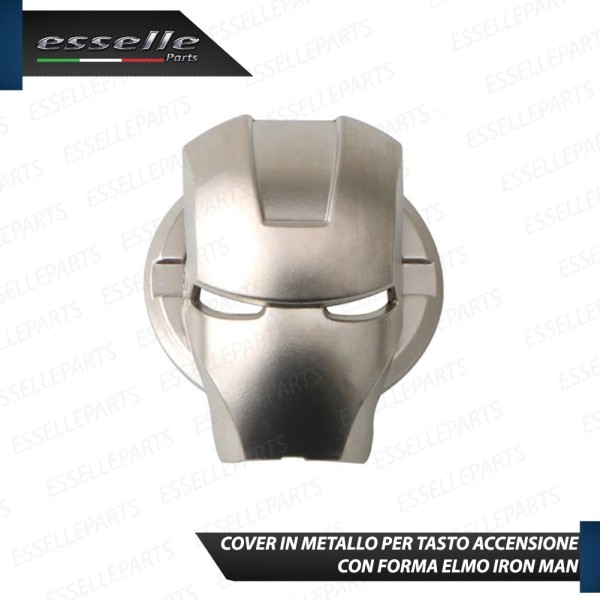Cover - IRON MAN - per Pulsante Accensione