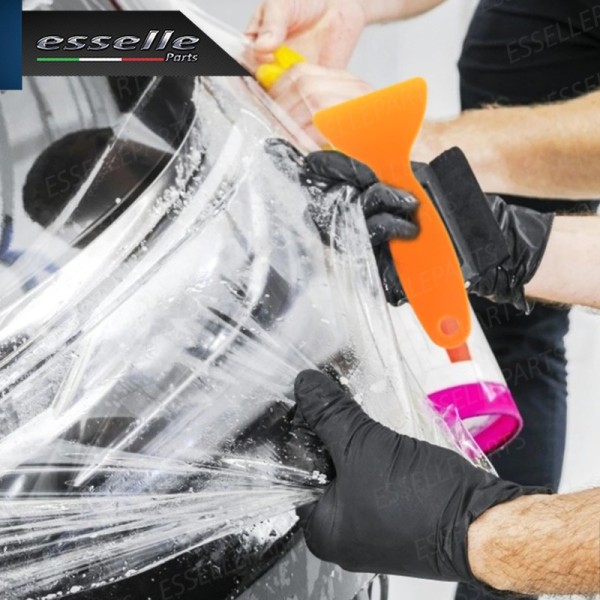 Kit per Pellicole Wrapping Taglierino + Spatola