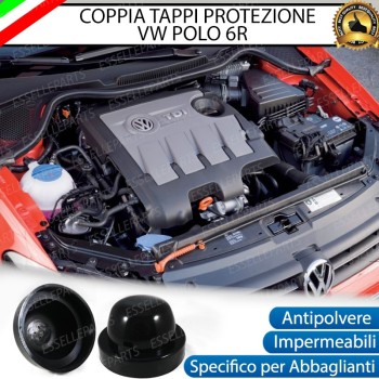 Tappi Posteriori Maggiorati in Gomma per Abbaglianti VW Polo 6R 6C dal 2014