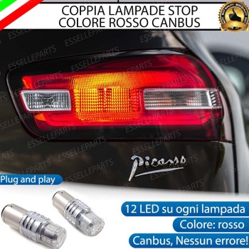 Coppia Lampade LED BAY15D Stop / Posizione Posteriori per CITROEN C4 PICASSO II Coppia Lampade LED BAY15D Stop / Posizione Posteriori per CITROEN C4 PICASSO II