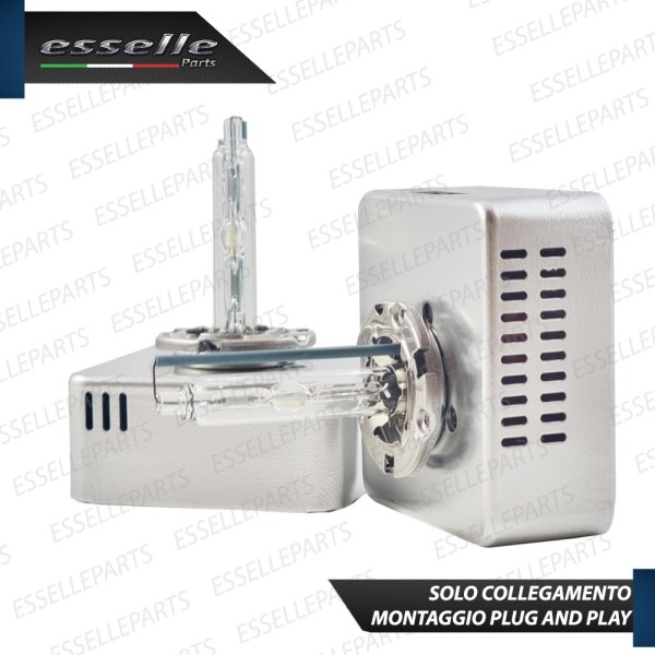 Coppia lampade di ricambio D5S 35W 6000K luce bianco ghiaccio Xenon SKODA RAPID Dal 2013 in poi