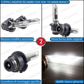 Coppia lampade D2R HONDA CIVIC 8G Coppia lampade D2R HONDA CIVIC 8G