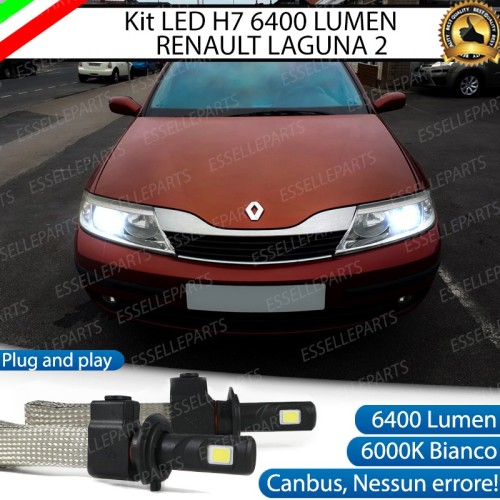 Kit Full LED H7 6400 LUMEN Anabbaglianti RENAULT LAGUNA II