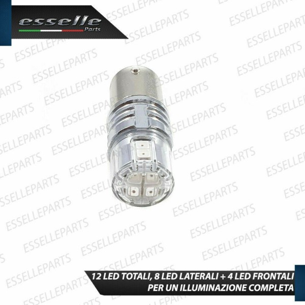 Coppia Lampade LED BAY15D Stop / Posizione Posteriori per FIAT COUPE
