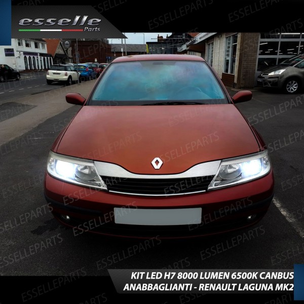 Kit Full LED H7 8000 LUMEN Anabbaglianti RENAULT LAGUNA II