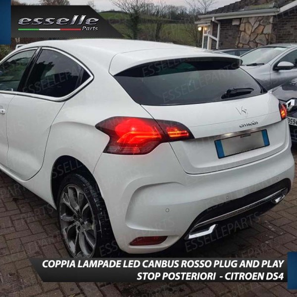 Coppia Lampade LED BAY15D Stop / Posizione Posteriori per CITROEN DS4