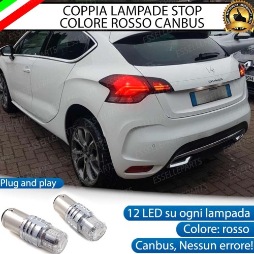 Coppia Lampade LED BAY15D Stop / Posizione Posteriori per CITROEN DS4