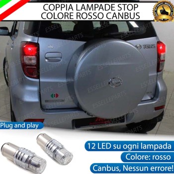 Coppia Lampade LED BAY15D Stop / Posizione Posteriori per DAIHATSU TERIOS II