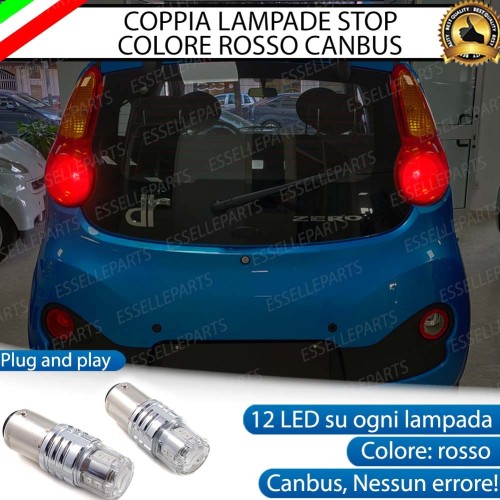 Coppia Lampade LED BAY15D Stop / Posizione Posteriori per DR-ZERO