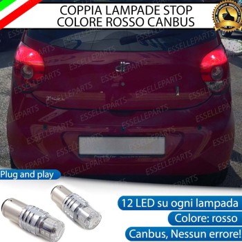 Coppia Lampade LED BAY15D Stop / Posizione Posteriori per DR-1