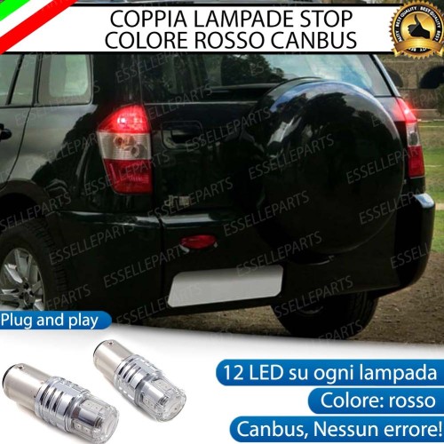 Coppia Lampade LED BAY15D Stop / Posizione Posteriori per DR-5