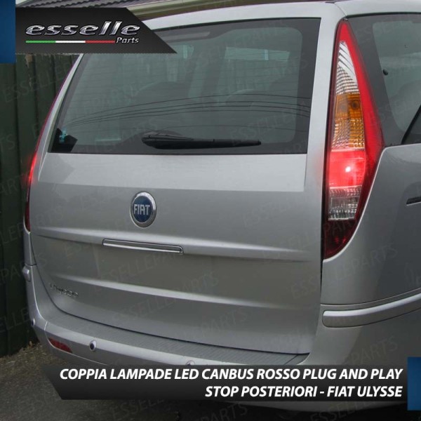 Coppia Lampade LED BAY15D Stop / Posizione Posteriori per FIAT Ulysse II