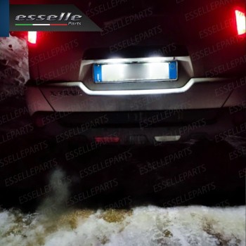 Placchette Luci Targa Led NISSAN X TRAIL II canbus 6000k placchetta