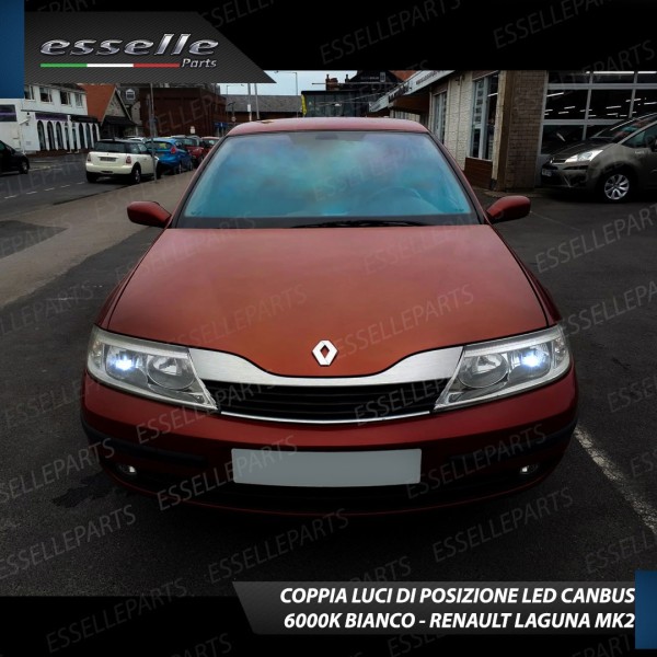 Lampade a Led 6000K Canbus Renault Laguna MK2 No Error