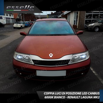 Lampade a Led 6000K Canbus Renault Laguna MK2 No Error