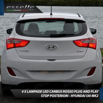 4 X Lampade LED BAY15D Stop / Posizione Posteriori per HYUNDAI I30 MK2 4 X Lampade LED BAY15D Stop / Posizione Posteriori per HYUNDAI I30 MK2