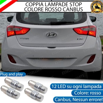 4 X Lampade LED BAY15D Stop / Posizione Posteriori per HYUNDAI I30 MK2 4 X Lampade LED BAY15D Stop / Posizione Posteriori per HYUNDAI I30 MK2