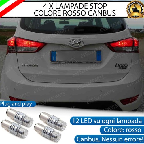 4 X Lampade LED BAY15D Stop / Posizione Posteriori per HYUNDAI IX20