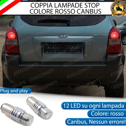 Coppia Lampade LED BAY15D Stop / Posizione Posteriori per HYUNDAI Tucson