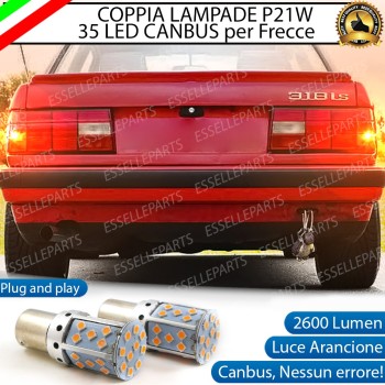 Coppia Frecce Posteriori P21W 35 LED Canbus BMW SERIE 3 E30