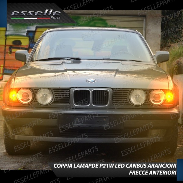 P21W BA15S Canbus BMW SERIE 5 E34 ARANCIONE FRECCE Luce AMBRA