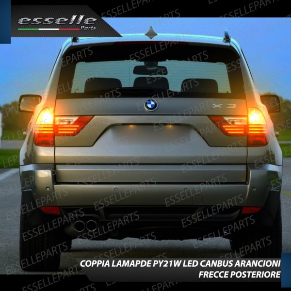 Lampade POSTERIORI PY21W BAU15S 35 LED Canbus BMW X3 E83