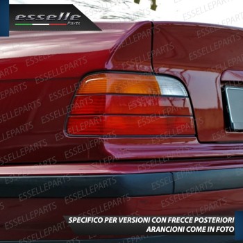 Coppia Frecce Posteriori P21W 35 LED Canbus BMW SERIE 3 E36 con frecce Arancioni