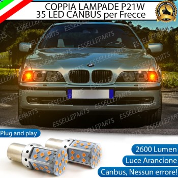 Coppia Frecce Anteriori P21W 35 LED Canbus BMW SERIE 7 E38 con frecce Arancioni