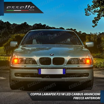 Coppia Frecce Anteriori P21W 35 LED Canbus BMW SERIE 7 E38 con frecce Arancioni