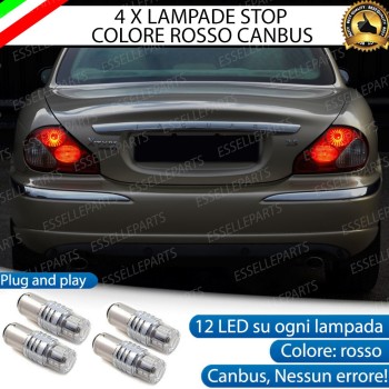 4 X Lampade LED BAY15D Stop / Posizione Posteriori per JAGUAR X TYPE 4 X Lampade LED BAY15D Stop / Posizione Posteriori per JAGUAR X TYPE