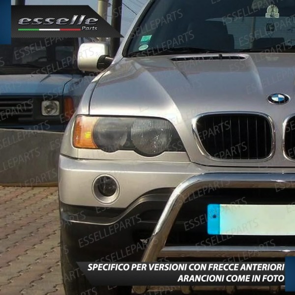 Coppia Frecce Anteriori P21W 35 LED Canbus BMW X5 E53 con frecce Arancioni
