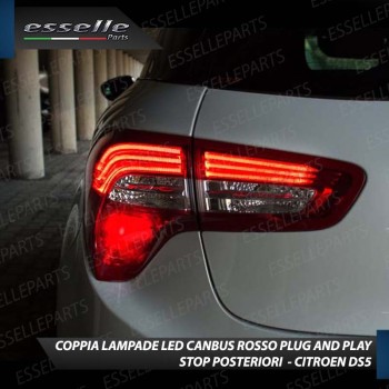 Coppia Lampade LED P21W Stop Posteriori per CITROEN DS5 Coppia Lampade LED P21W Stop Posteriori per CITROEN DS5