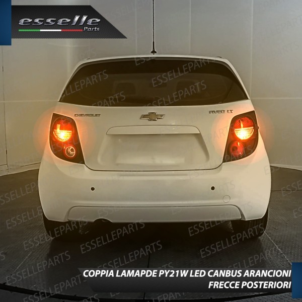 Coppia Frecce Posteriori PY21W 35 LED Canbus CHEVROLET AVEO T300