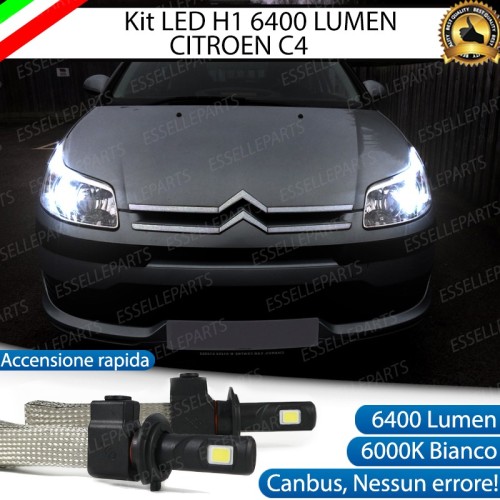 Kit Full LED H1 Abbaglianti 6400 LUMEN CITROEN C4 I